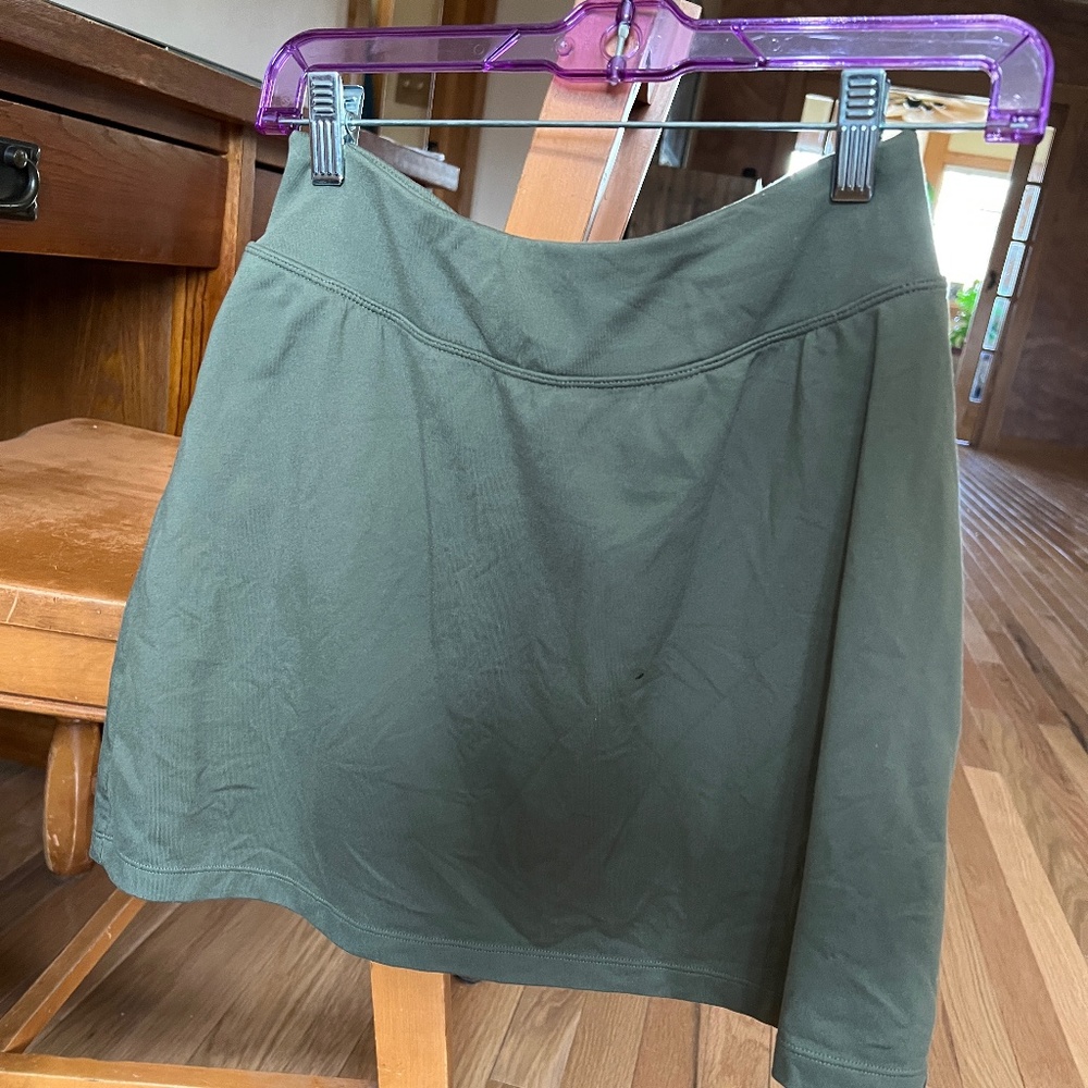 Title Nine Olive Green Athletic SKORT